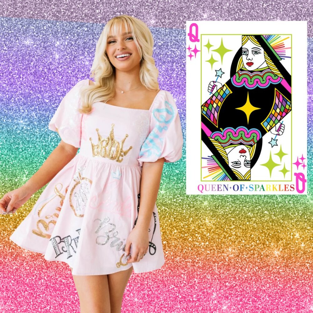 Queen of Sparkles Bride Dress Never Worn